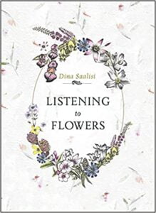 Dina Saalisi Author Listening to Flowers Book